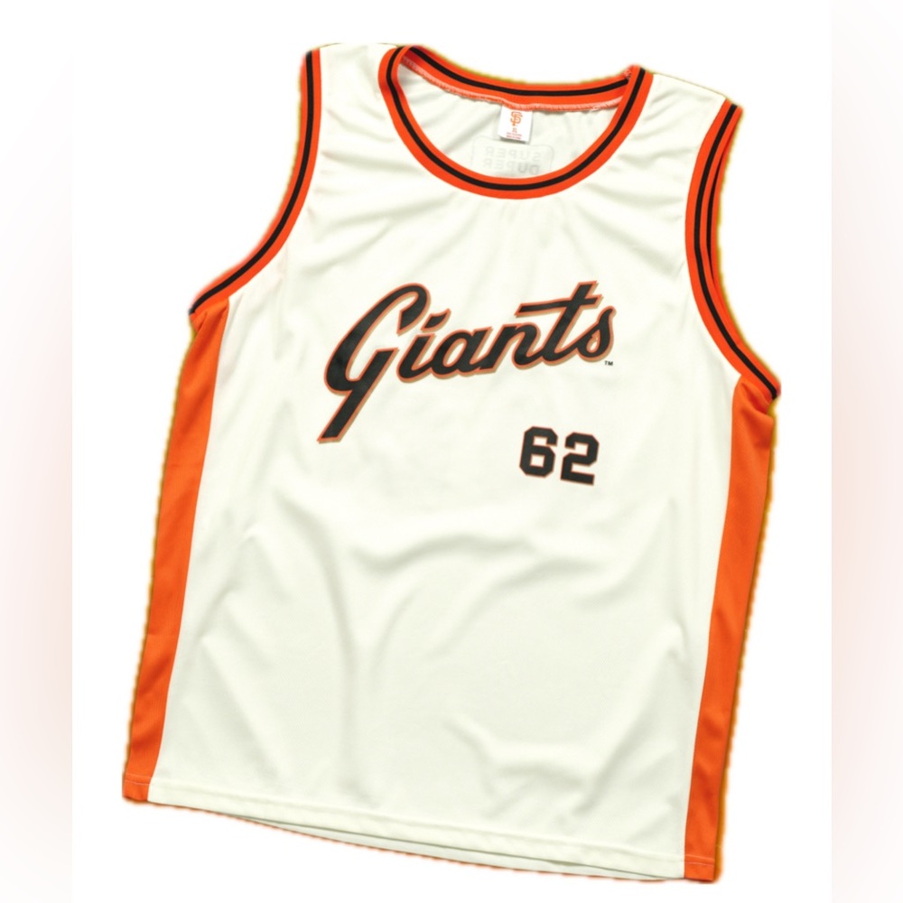 NEW San Francisco Giants Logan Webb Basketball Jersey - size M